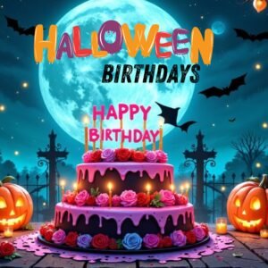 Happy Birthday Halloween Wishes and Greetings