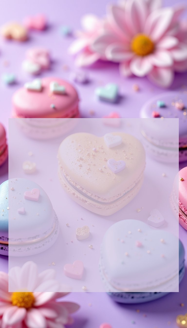 free ecards-virtual greeting cards-design colorful macarons