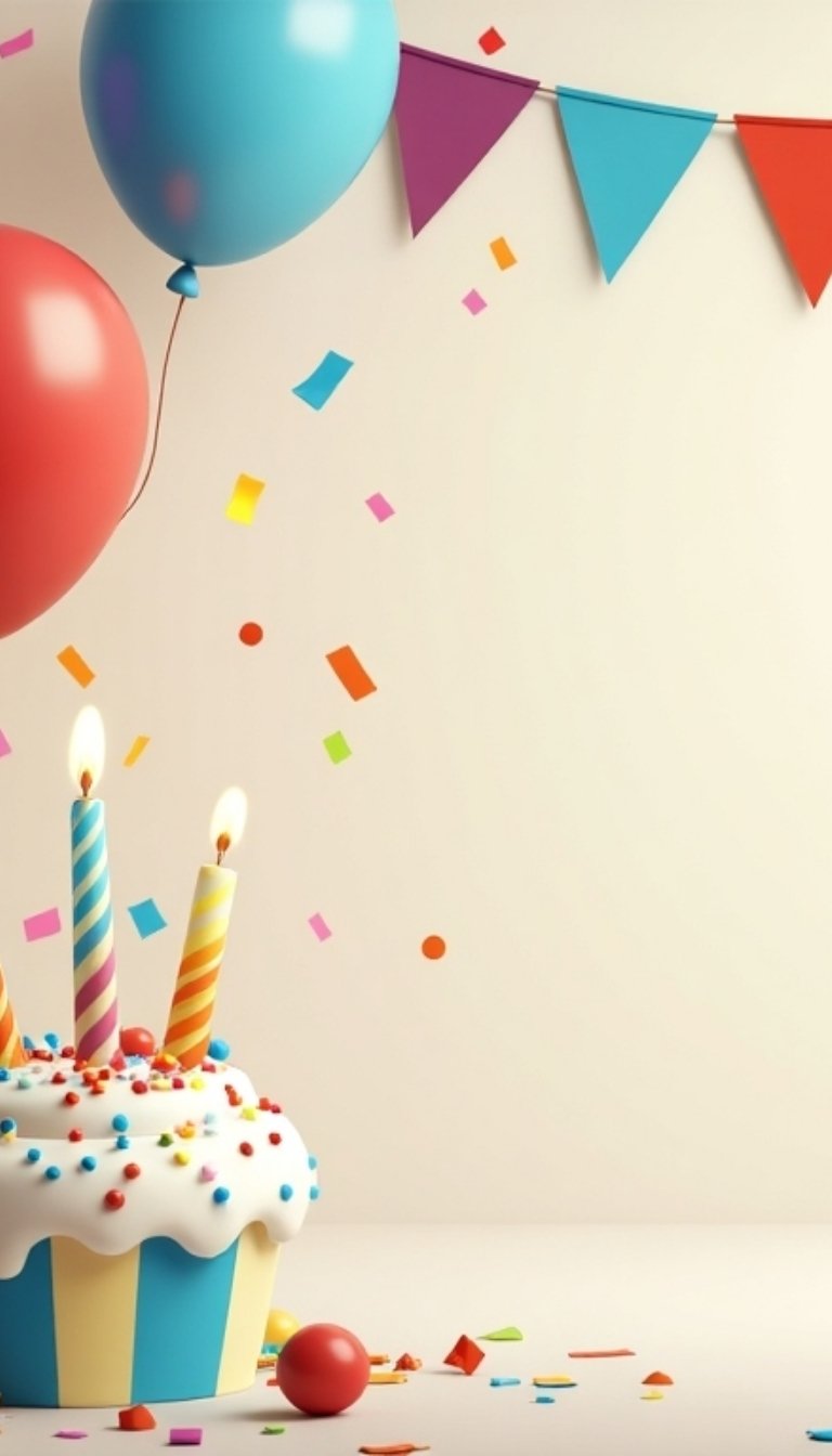 free ecards-virtual greeting cards-design simple cake and balloons