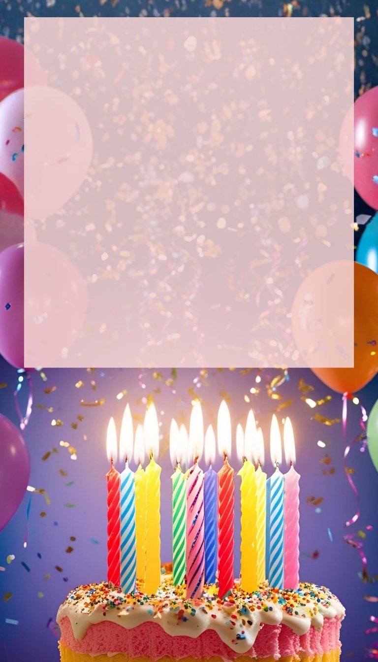 free ecards-virtual greeting cards-design lit birthday candles on a cake