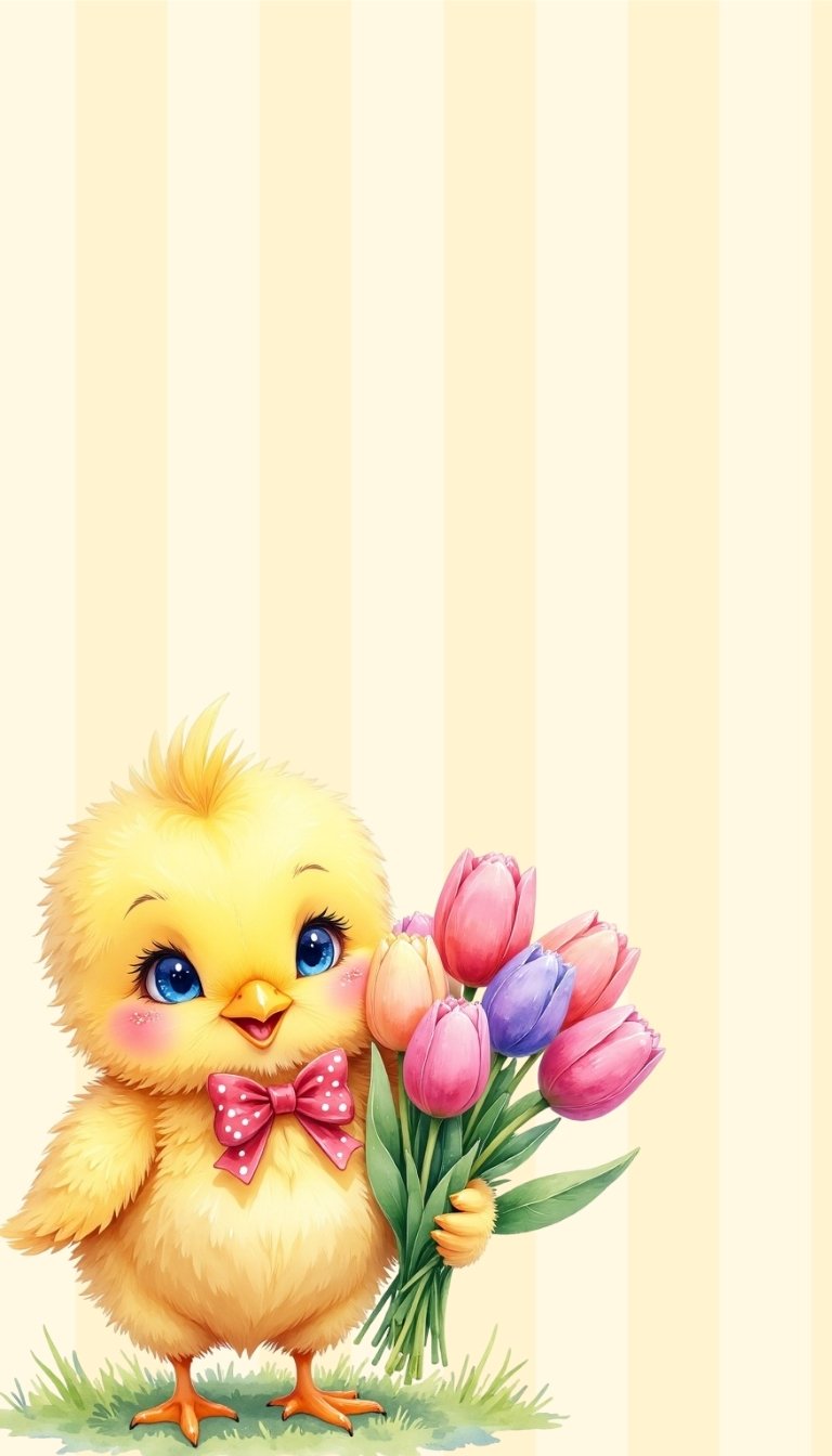 free ecards-virtual greeting cards- cute duck holding flowers