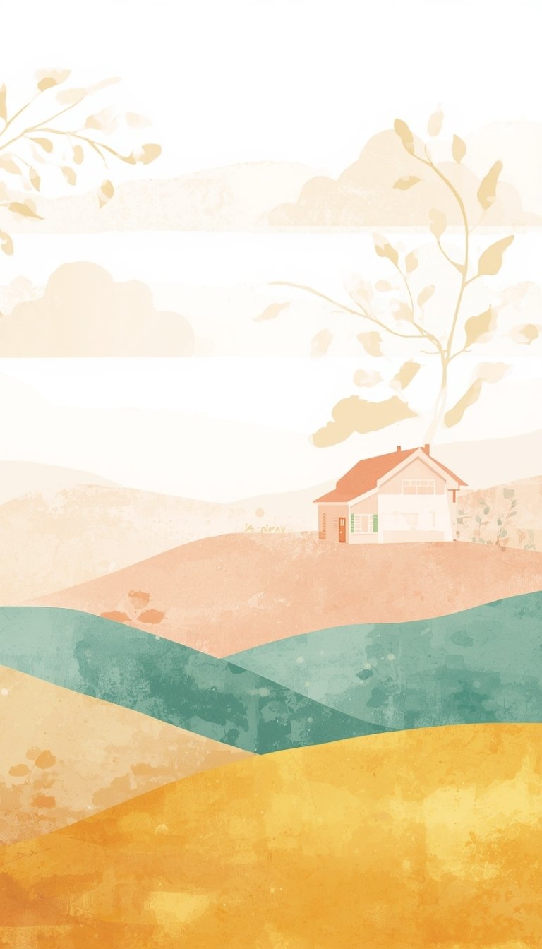 free ecards-virtual greeting cards-house background