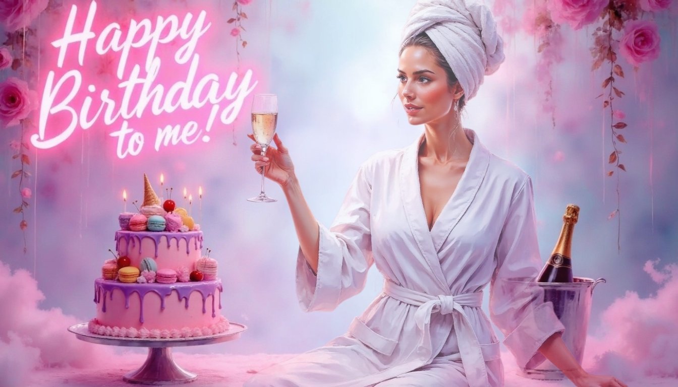 happy birthday to me